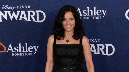 Julia Louis-Dreyfus "Onward" World Premiere Blue Carpet