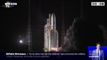 Une fusée Ariane 5 lance deux satellites de télécommunications