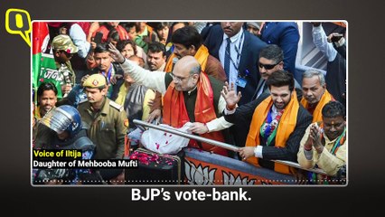 'Political Witch Hunt': Mehbooba Mufti's Daughter Slams PSA Dossier