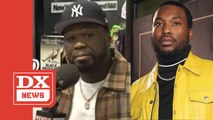 Meek Mill Seemingly Responds To 50 Cent’s ‘I Wanted To Punch Him’ Comments