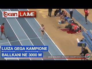 Luiza Gega kampione Ballkani ne 3000 m