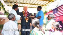 Indian superfan pays tribute to Donald Trump