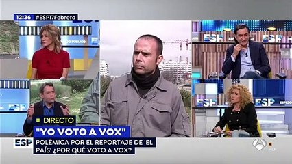 El obrero de VOX se baja del andamio para repartir estopa a los 'pijoprogres' de 'Espejo Público'