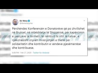 META PER DONATORET, «MIRENJOHJE E THELLE PER SOLIDARITETIN» - News, Lajme - Kanali 7