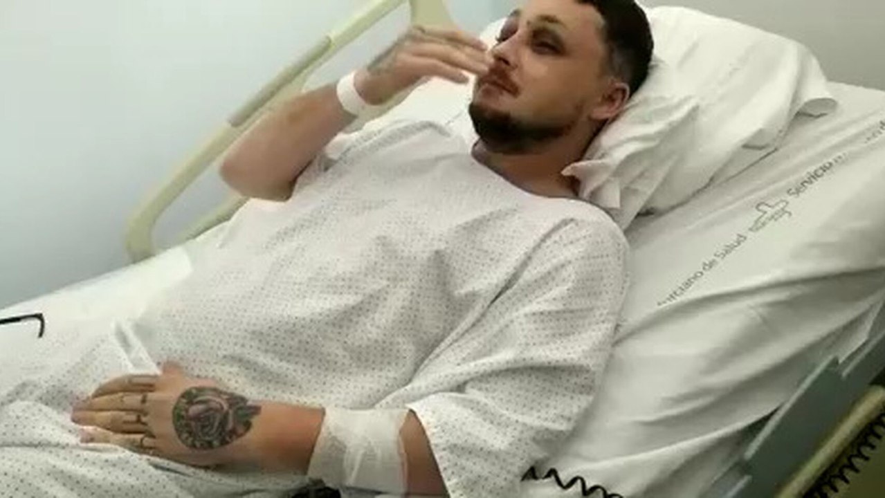 El joven murciano apaleado por intentar salvar a una chica agredida por su novio