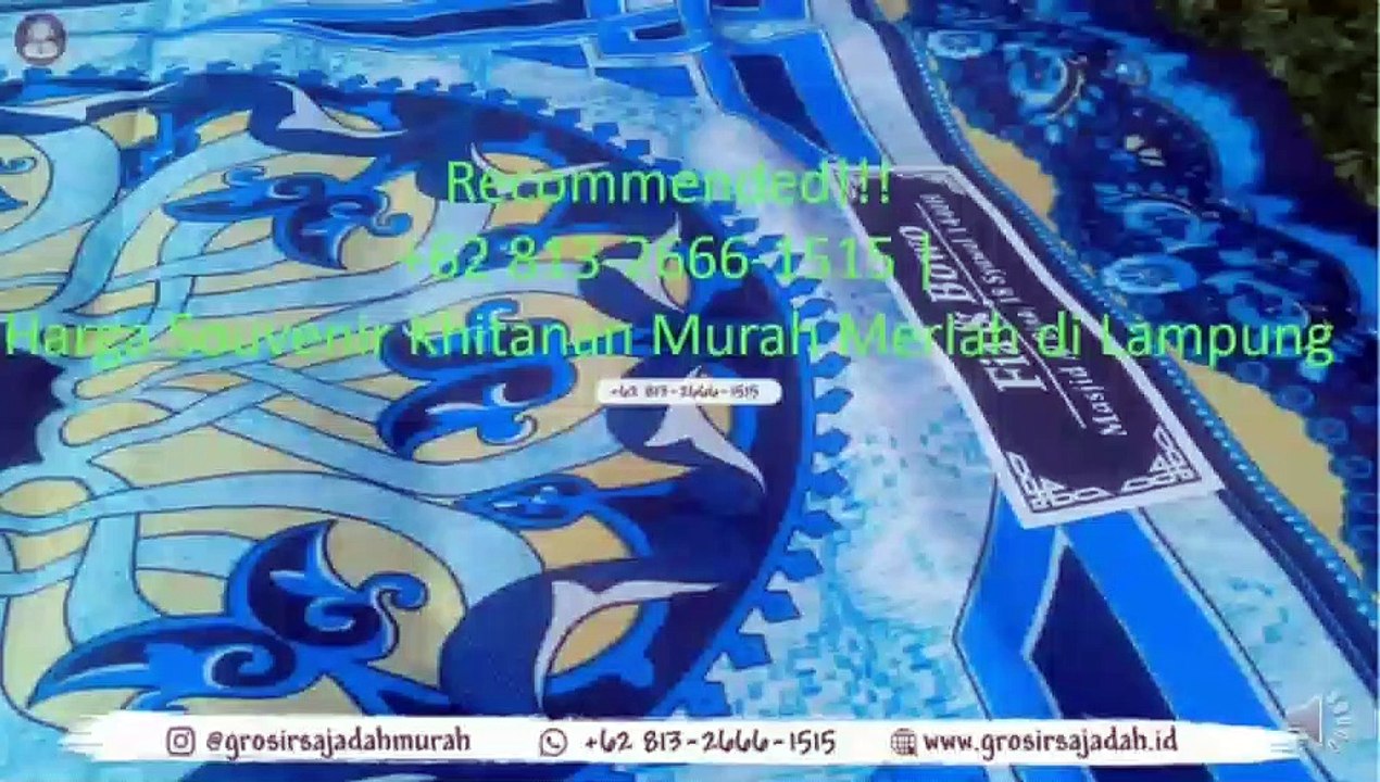 Recommended!!! +62 813-2666-1515 | Harga Souvenir Khitanan Murah Meriah di Lampung