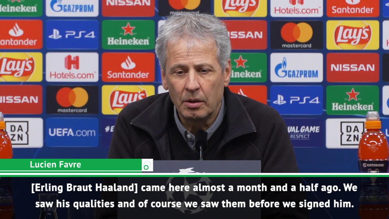 Haaland wants to score whenever he can - Favre