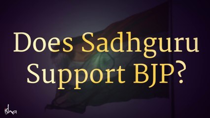 Does Sadhguru Support BJP? - क्या कहा सद्गुरु ने नरेंद्र मोदी के समर्थन पर ! Adiyogi