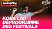 Koba LaD déprogrammé des festivals