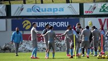 Spor trabzonspor, beşiktaş maçı hazırlıklarını sürdürdü