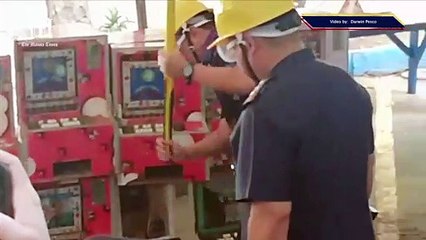 56 video karera machines destroyed in Camp Crame