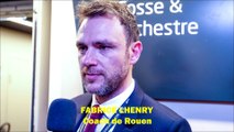 Hockey sur glace Interview de Fabrice Lhenry, Coach des Dragons de Rouen, 16/02/2020 Rouen VS Amiens (Finale Coupe de France 2020)