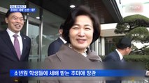 MBN 뉴스파이터-법무부, 추미애 '소년원 세배 영상' 공개 후 인권침해 논란 제기