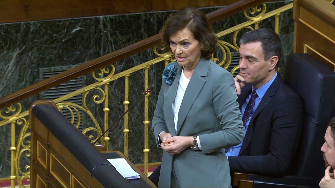 Calvo reprocha a la ultraderecha sus "barbaridades" en política exterior