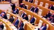 Soviet Union anthem played as Georgian politician gives speech at parliament