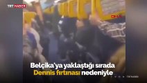 Türbülansa giren uçak, yolculara panik yaşattı