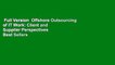 Full Version  Offshore Outsourcing of IT Work: Client and Supplier Perspectives  Best Sellers