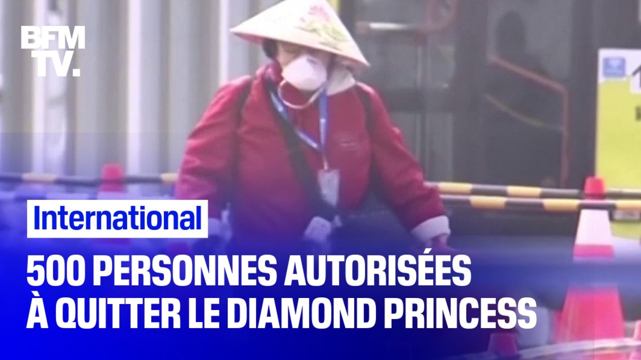 Diamond Princess: 500 passagers autorisés à quitter le navire
