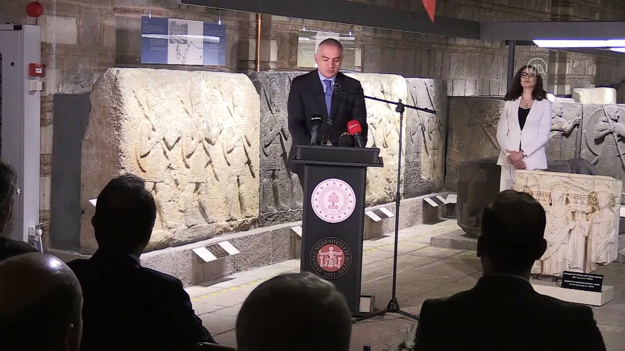 Bakan Ersoy: '(Yurt dışındaki kültür varlıklarını) Ait oldukları topraklara geri getirmek için yoğun mesai harcamaktayız' - ANKARA