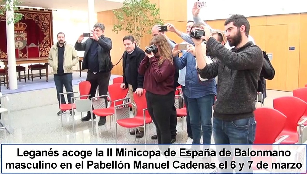 El pabellón Manuel Cadenas de Leganés acogerá la Minicopa de España de Balonmano 2020