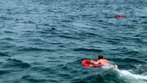 İstanbul-üsküdar'da denize düşen kadın böyle kurtarıldı