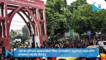Jamia almuni association files complaint against cops who entered varsity library
