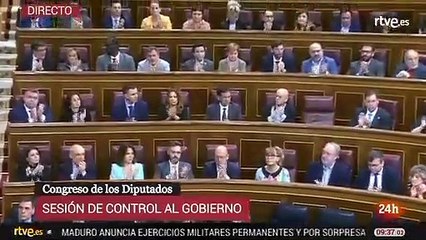 La diputada de Vox, Mireia Borrás, se zampa a Pablo Iglesias en la sesión de control al gobierno y este se pone de los nervios