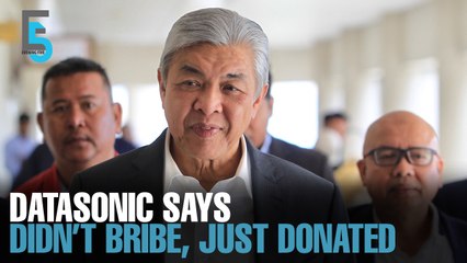 EVENING 5: Datasonic says bribe was really a donation