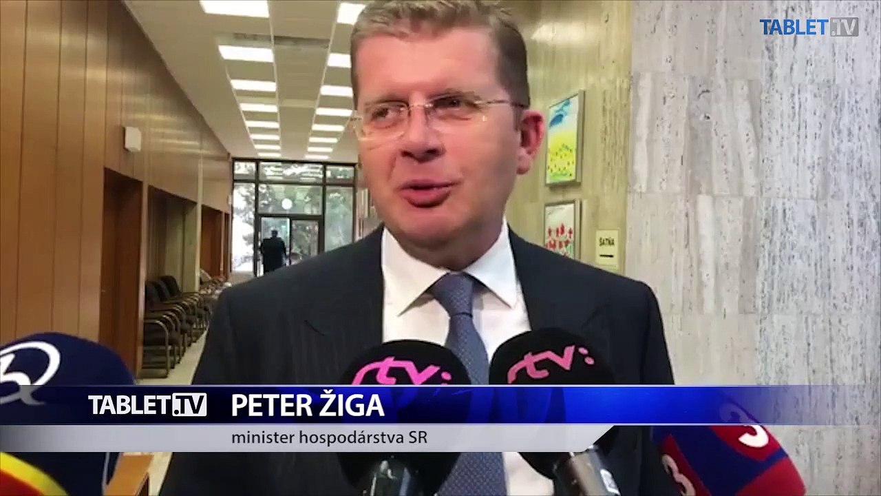 ZÁZNAM: Brífing ministra hospodárstva P. Žigu