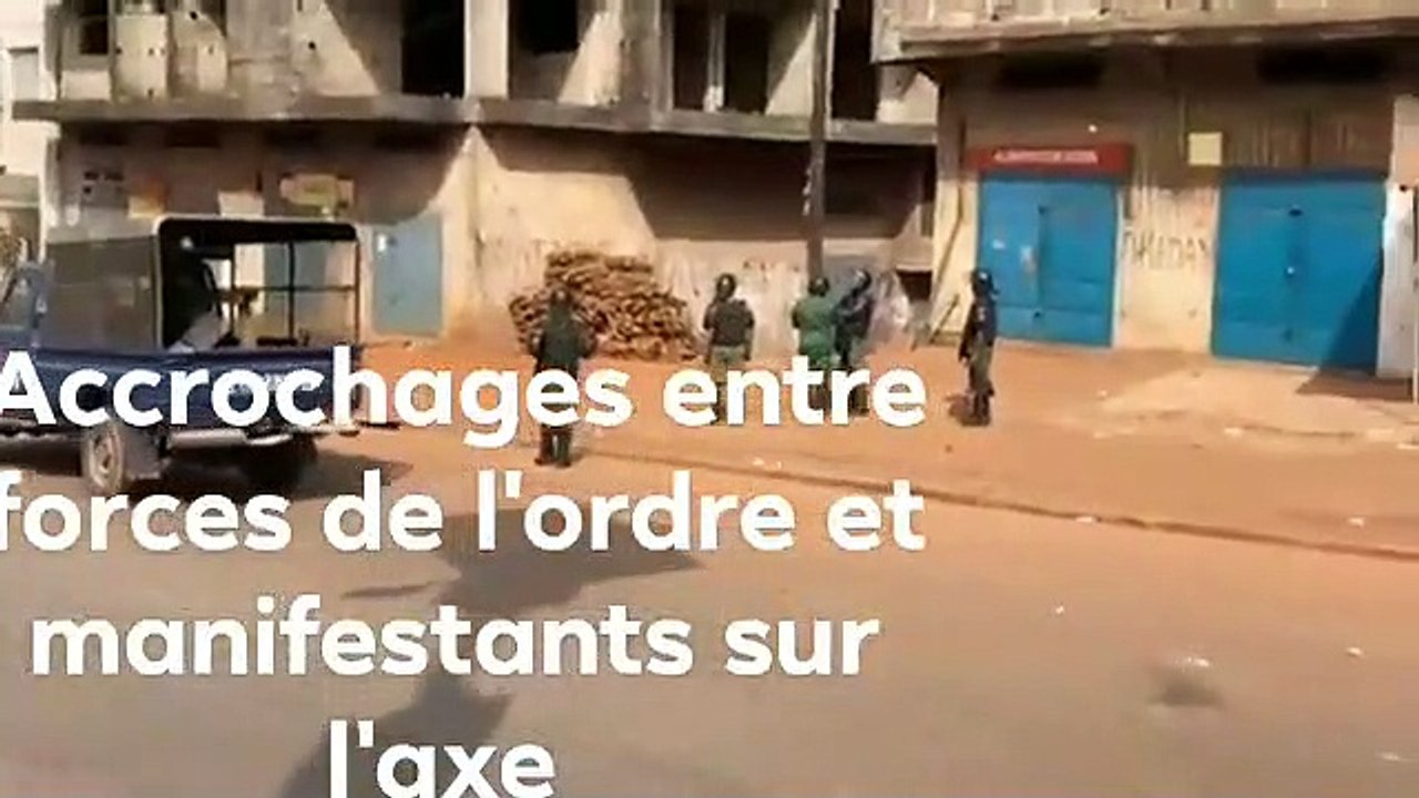 CONAKRY: Accrochages entre manifestants et forces de l'ordre