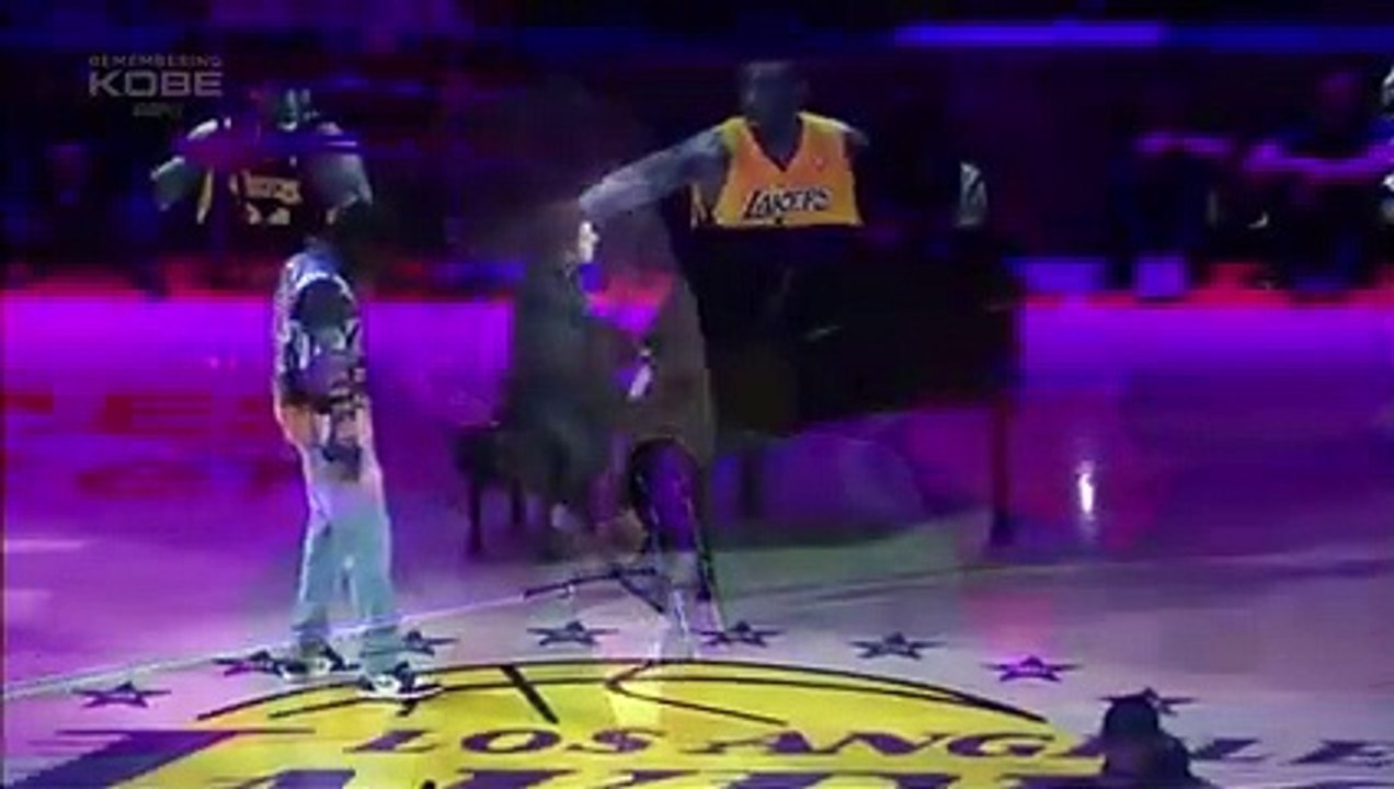 Wiz Khalifa & Charlie Puth See You Again (Official Live Performance) Kobe Bryant Tribute Song