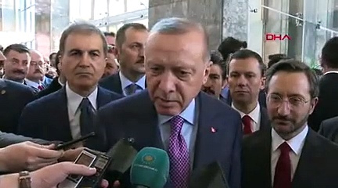 Erdoğan grup toplantısı sonrası soruları yanıtladı