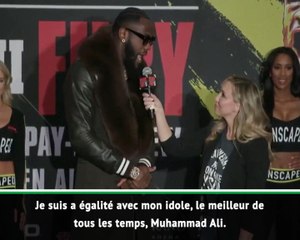 Poids-lourds - Wilder : "Mon but est qu'il n'y ait qu'un champion, qu'un visage, qu'un nom dans cette catégorie"