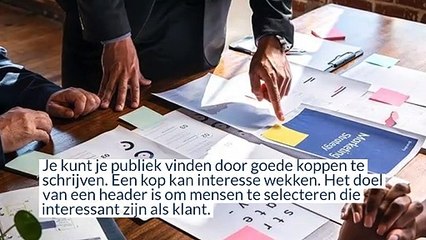 Tips voor wetenschappelijk adverteren - Webcrafter