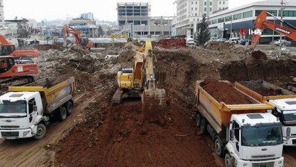 Elazığ'da 435 binanın yıkımı yapıldı,yeni konutların temel atma süreci başladı