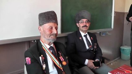 Ödemişli Kore gazisi, öğrencilerle buluştu