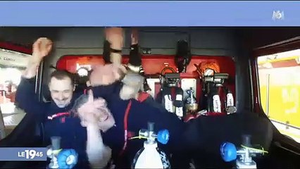 Les pompiers de Saint-Brieuc font le buzz sur les réseaux sociaux en enchainant les danses dans leur camion