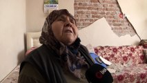 Yaşlı kadın namaz kılarken depreme yakalandı emekleyerek kendini dışarı attı