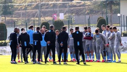 Trabzonspor'da Beşiktaş maçı hazırlıkları sürüyor