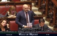 La dichiarazione di voto di Emanuele Prisco sul Milleproroghe  (19.02.20)