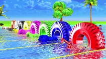 Learn Colors With Animal - Learn Wild Animals Swimming Pool For Kids