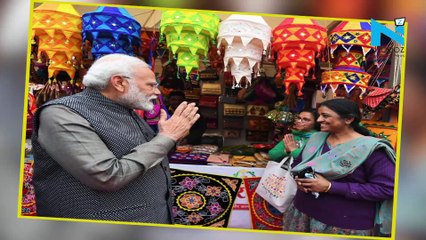 Watch: PM Modi enjoys 'litti chokha' and 'kulhad chai' at 'Hunar Haat' in Delhi