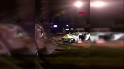 Ağaca çarpan otomobildeki üniversiteli öldü