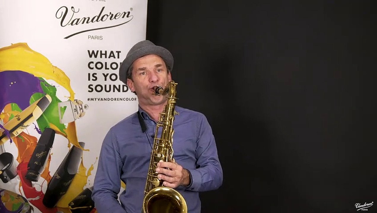 Michael Cheret présente son bec : le V16 T8.5 avec les anches ZZ n°2.5