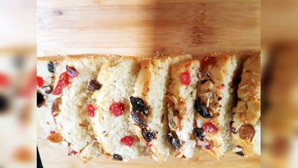 How to make Eggless Dry Fruit Semolina Cake_ _Christmas Special_Healthy and easy Cake