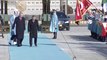 Cumhurbaşkanı Erdoğan, Özbek Cumhurbaşkanı Mirziyoyev’i resmi tören ile karşıladı