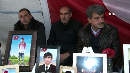 HDP Önündeki Ailelerin Evlat Nöbeti 170'inci Gününde