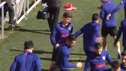 El Atlético no descansa tras la victoria frente al Liverpool