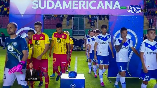Aucas perdió la oportunidad de eliminar a Vélez Sarsfield en Copa Sudamericana