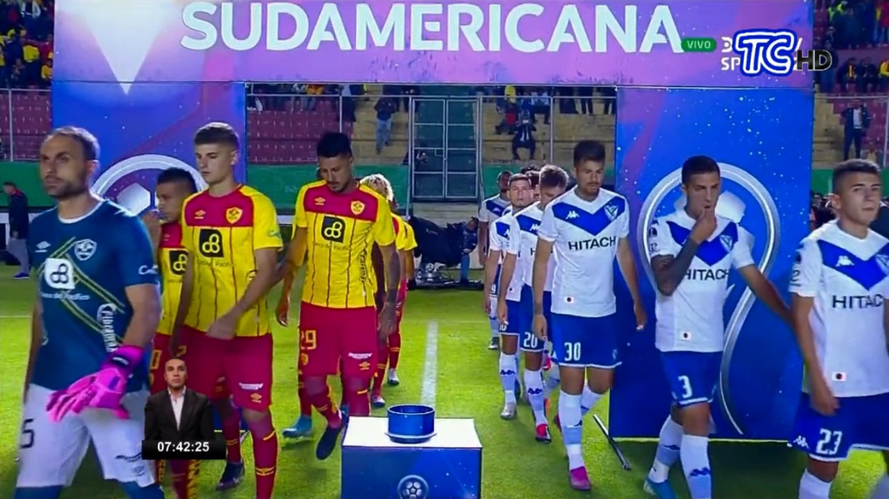 Aucas perdió la oportunidad de eliminar a Vélez Sarsfield en Copa Sudamericana